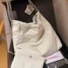 CHANEL 22 Handbag,Small,White