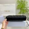 Medium Lady D-Joy Bag Black Cannage Lambskin