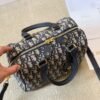 Dior Groove 25 Bag Blue Dior Oblique Jacquard