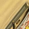 Baguette,Multicolor canvas bag with FF embroidery