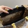 Fendi Sunshine Medium,Brown FF jacquard fabric shopper