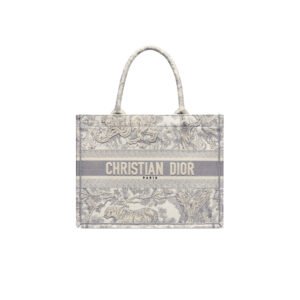 Medium Dior Book Tote,Gift:Silk scarf