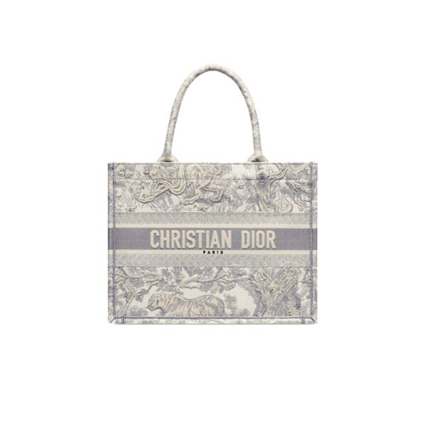 Medium Dior Book Tote,Gift:Silk scarf