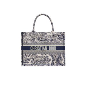 Medium Dior Book Tote,Gift:Silk scarf