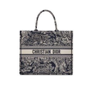 Large Dior Book Tote,Gift:Silk scarf
