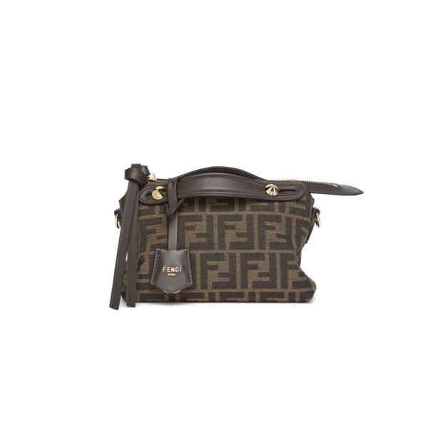 By The Way Soft Mini,Brown FF jacquard fabric mini bag