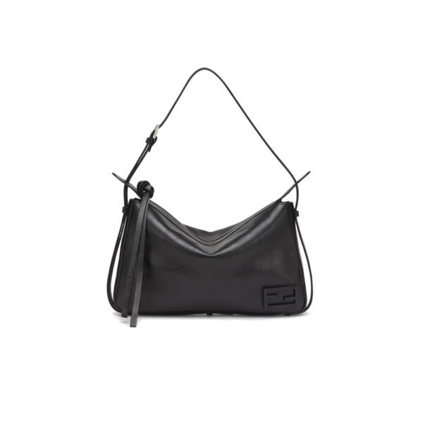 Simply Fendi Medium,Black leather bag