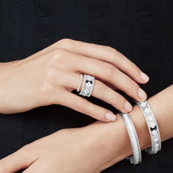 Perlée clovers ring,Medium Model